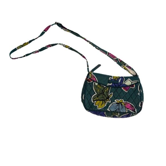 VERA BRADLEY Little Crossbody in Falling Flowers - Picture 1 of 11